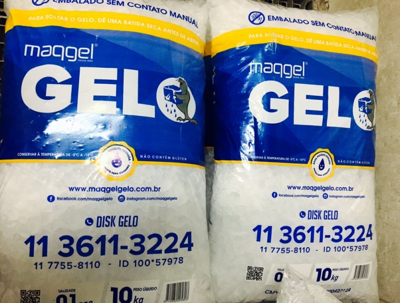 Delivery de Gelo Triturado 24 Horas na Vila Mariana - Delivery de Pacote de Gelo 2kg