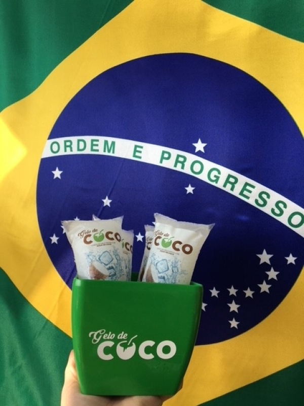 Gelo de água de Coco para Drink Valor Vila Romana - Gelo de Coco Drinks