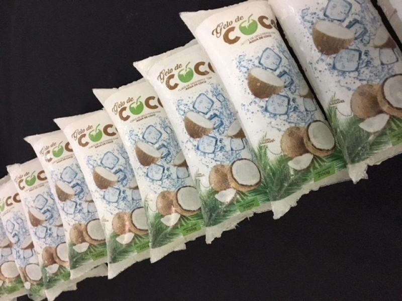 Gelo de Coco Caixinha 200 Ml Preço Tremembé - Gelo de Coco Tubão