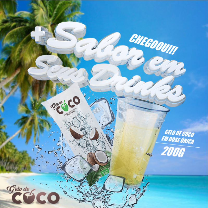 Onde Encontrar Fabricante de Gelo de Agua de Coco Tubo M'Boi Mirim - Fabricante de Gelo de Agua de Coco para Drink