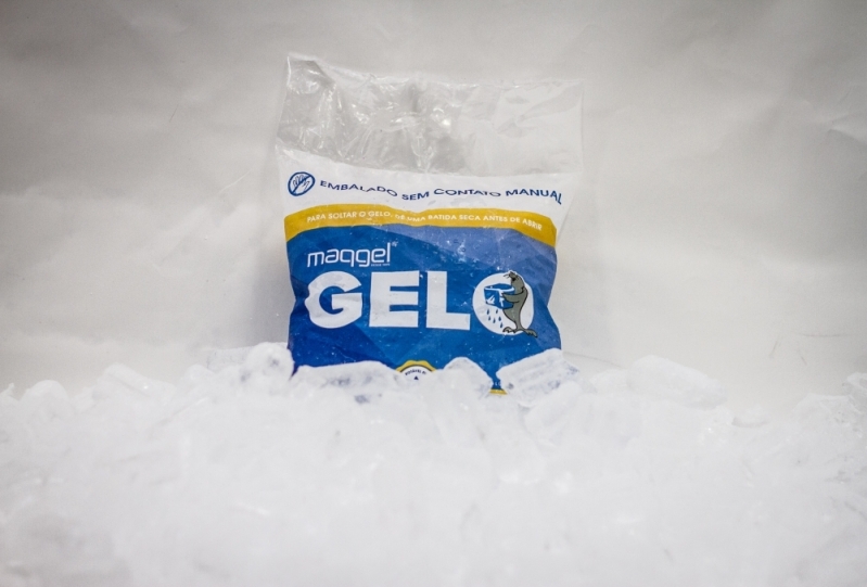 Saco de Gelo 5kg Santa Cecília - Saco de Gelo