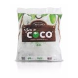 fabricante de gelo de coco em cubo Vila Romana