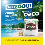 gelo de agua coco para eventos preço Água Branca