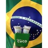 gelo de água de coco para drink valor Taboão da Serra