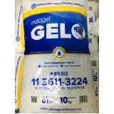 pacote de gelo moído 10kg Luz