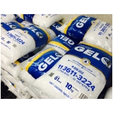 saco de gelo moído 2,5kg São Domingos