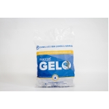 saco de gelo pequeno 2,5kg Aclimação